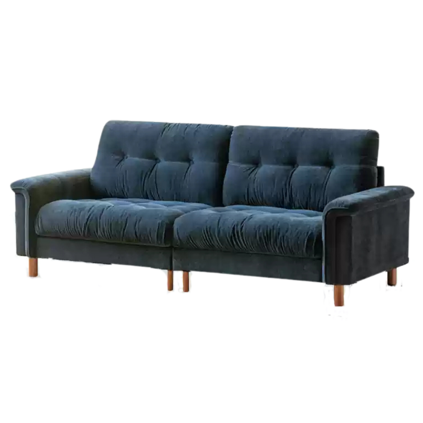 Modern Chenille Fabric 3-Seater Sofa