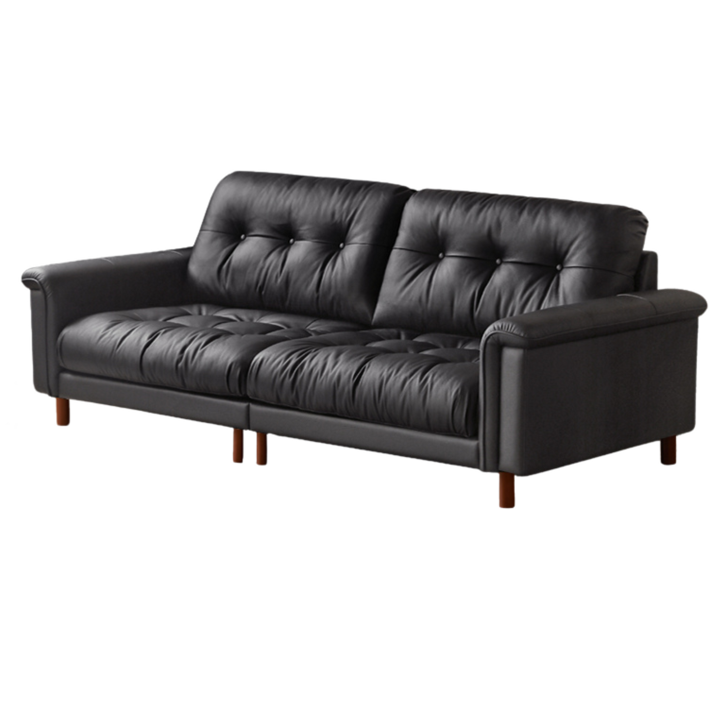 Modern Chenille Fabric 3-Seater Sofa